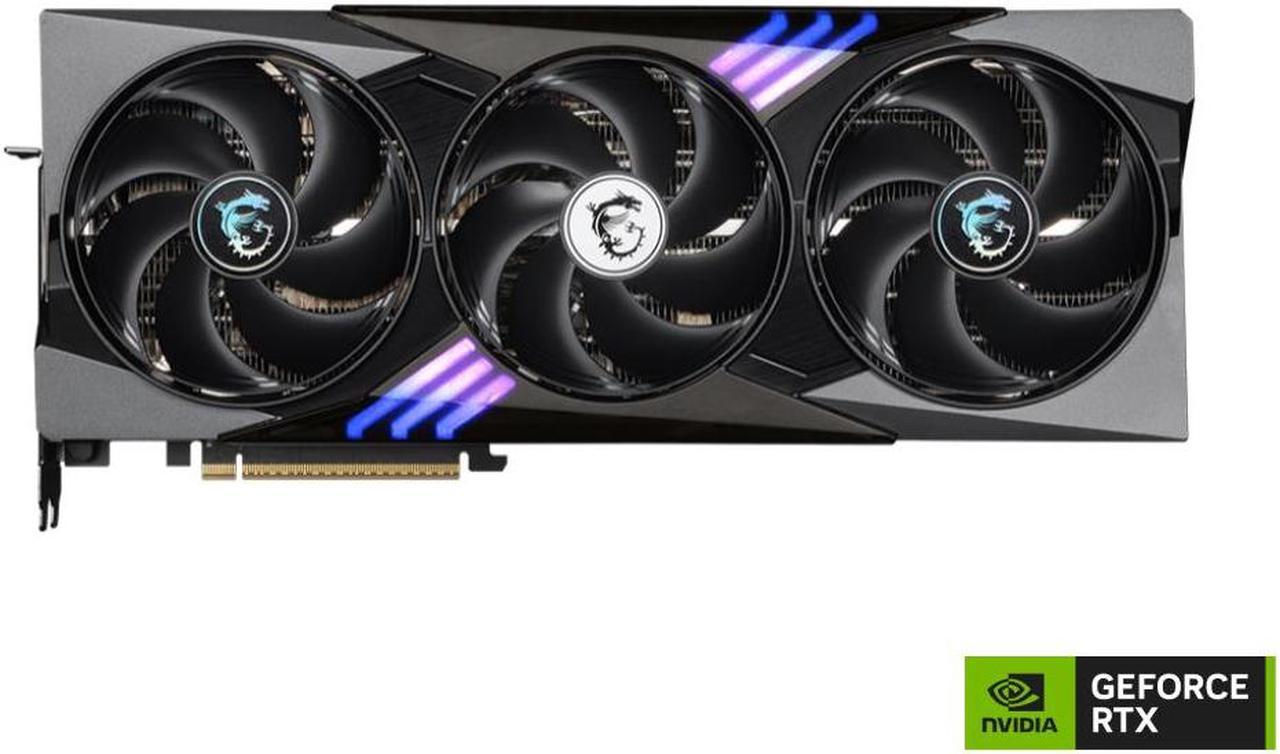 Alt view image 2 of 2 - MSI Gaming GeForce RTX 5090 32GB GDDR7 PCI Express 5.0 Graphics Card RTX 5090 32G GAMING TRIO OC