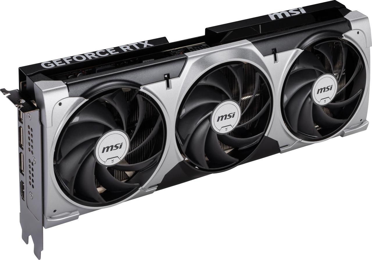 Alt view image 6 of 13 - MSI Ventus GeForce RTX 5080 16GB GDDR7 PCI Express 5.0 Graphics Card RTX 5080 16G VENTUS 3X OC