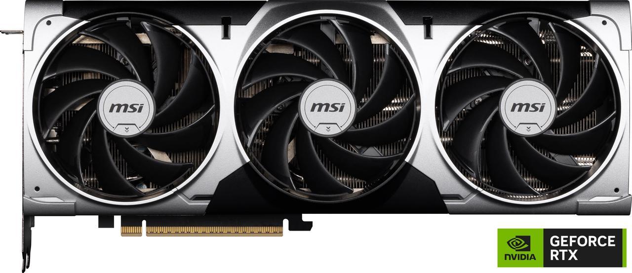 Alt view image 2 of 13 - MSI Ventus GeForce RTX 5080 16GB GDDR7 PCI Express 5.0 Graphics Card RTX 5080 16G VENTUS 3X OC