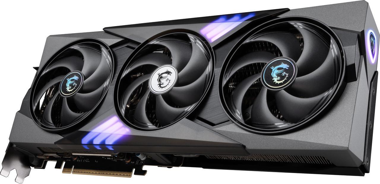 Alt view image 4 of 13 - MSI Gaming GeForce RTX 5070 Ti 16GB GDDR7 PCI Express 5.0 Graphics Card RTX 5070 Ti 16G GAMING TRIO OC