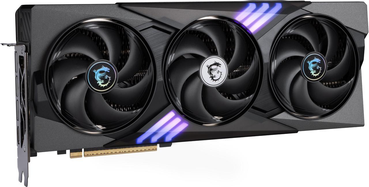 Alt view image 5 of 13 - MSI Gaming GeForce RTX 5070 Ti 16GB GDDR7 PCI Express 5.0 Graphics Card RTX 5070 Ti 16G GAMING TRIO OC