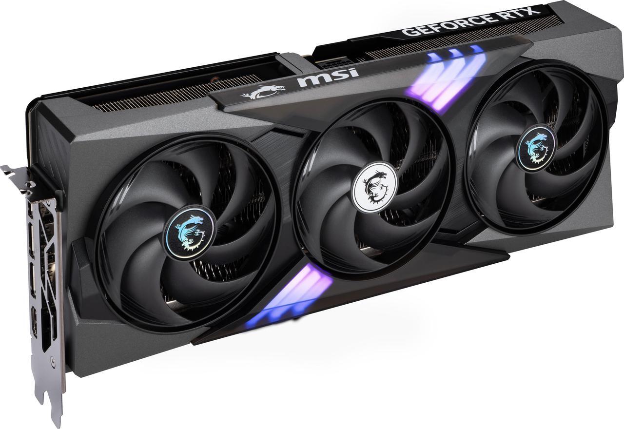 Alt view image 6 of 13 - MSI Gaming GeForce RTX 5070 Ti 16GB GDDR7 PCI Express 5.0 Graphics Card RTX 5070 Ti 16G GAMING TRIO OC
