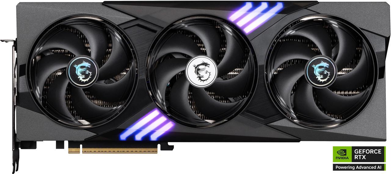 Alt view image 2 of 13 - MSI Gaming GeForce RTX 5070 Ti 16GB GDDR7 PCI Express 5.0 Graphics Card RTX 5070 Ti 16G GAMING TRIO OC