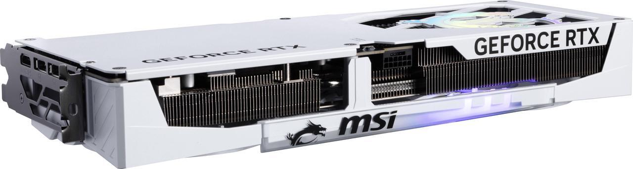 Alt view image 7 of 13 - MSI Gaming GeForce RTX 5070 Ti 16GB GDDR7 PCI Express 5.0 Graphics Card RTX 5070 Ti 16G GAMING TRIO OC WHITE