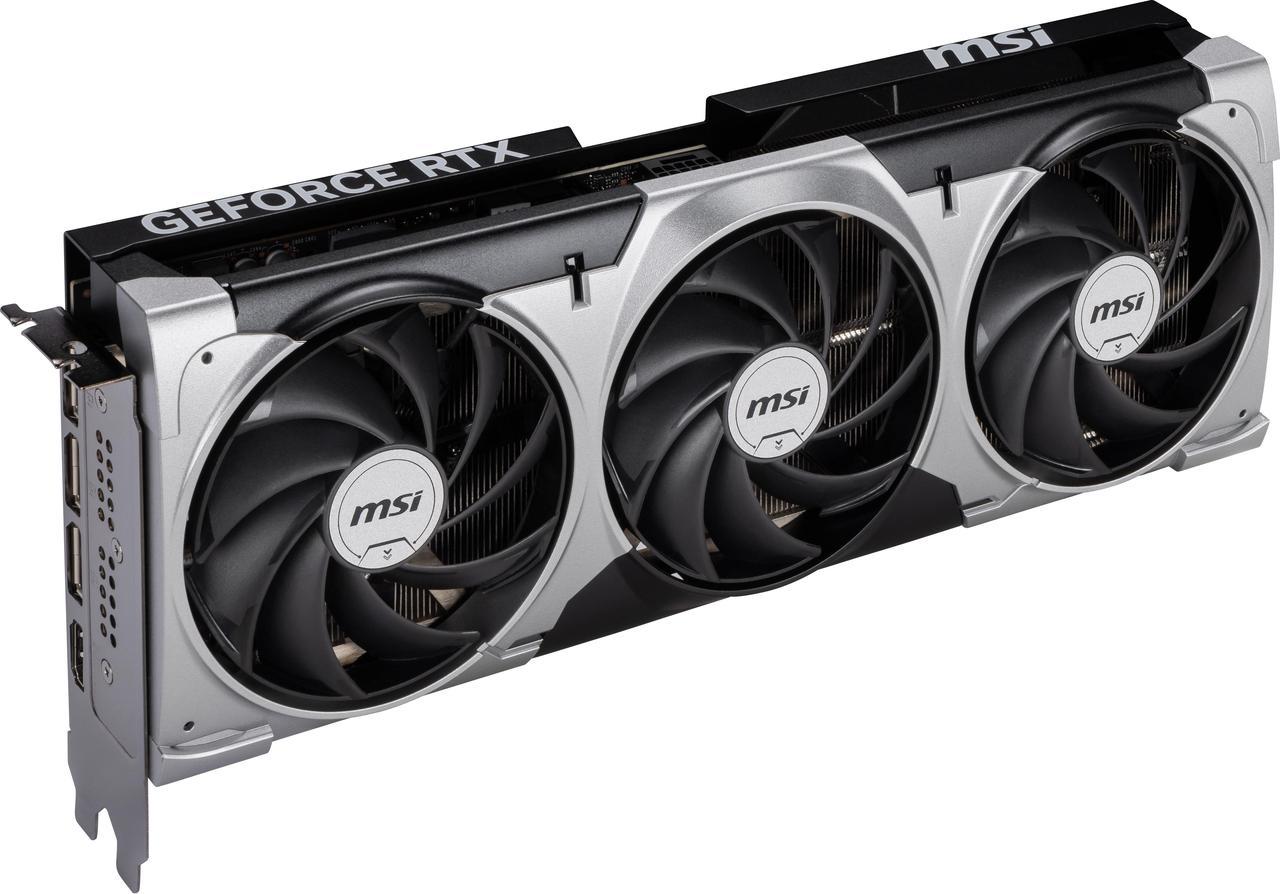 Alt view image 3 of 11 - MSI Ventus GeForce RTX 5070 Ti 16GB GDDR7 PCI Express 5.0 Graphics Card RTX 5070 TI 16G VENTUS 3X OC