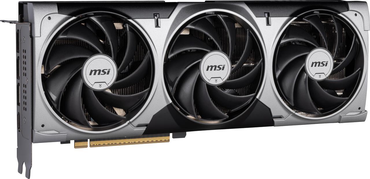 Alt view image 8 of 11 - MSI Ventus GeForce RTX 5070 Ti 16GB GDDR7 PCI Express 5.0 Graphics Card RTX 5070 TI 16G VENTUS 3X OC