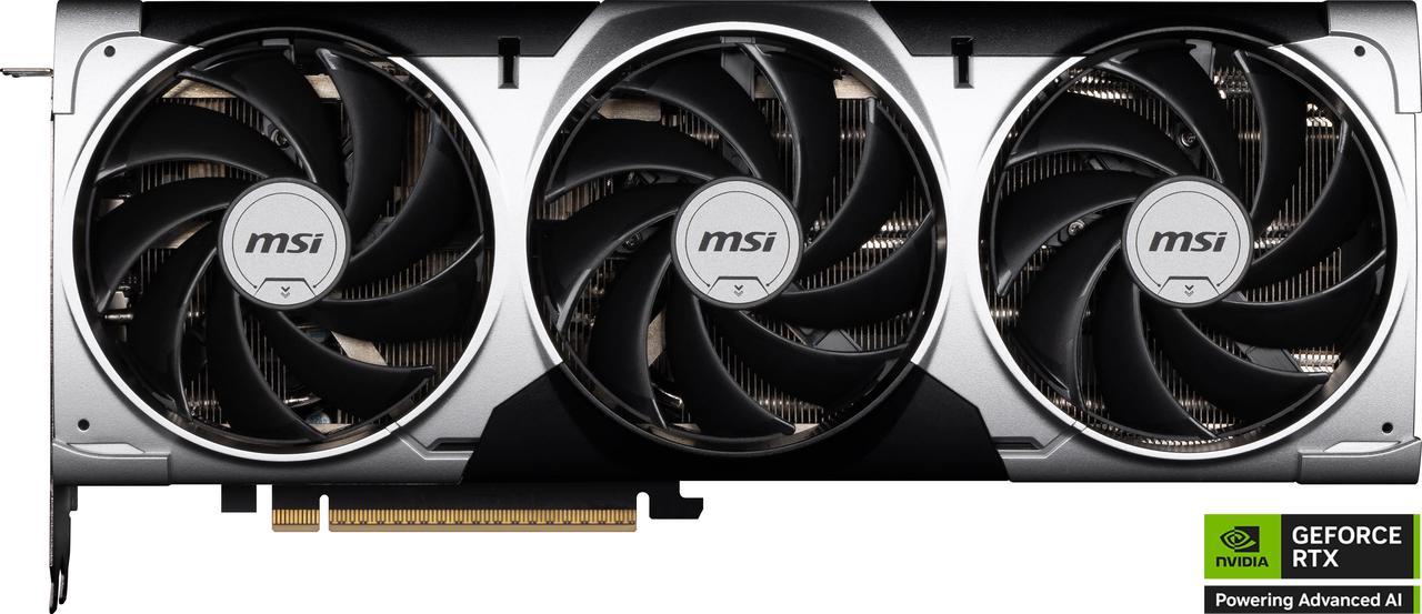 Alt view image 2 of 11 - MSI Ventus GeForce RTX 5070 Ti 16GB GDDR7 PCI Express 5.0 Graphics Card RTX 5070 TI 16G VENTUS 3X OC