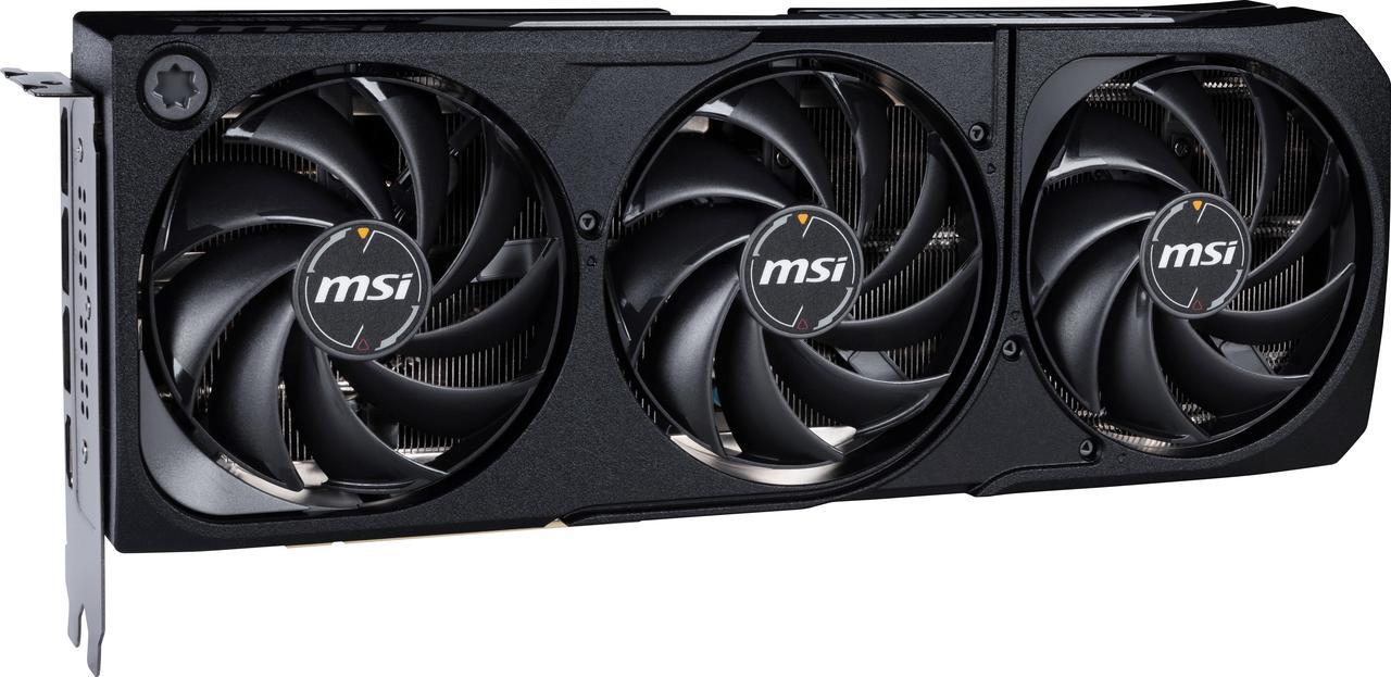 Alt view image 4 of 12 - MSI SHADOW GeForce RTX 5070 Ti 16GB GDDR7 PCI Express 5.0 Graphics Card RTX 5070 TI 16G SHADOW 3X OC