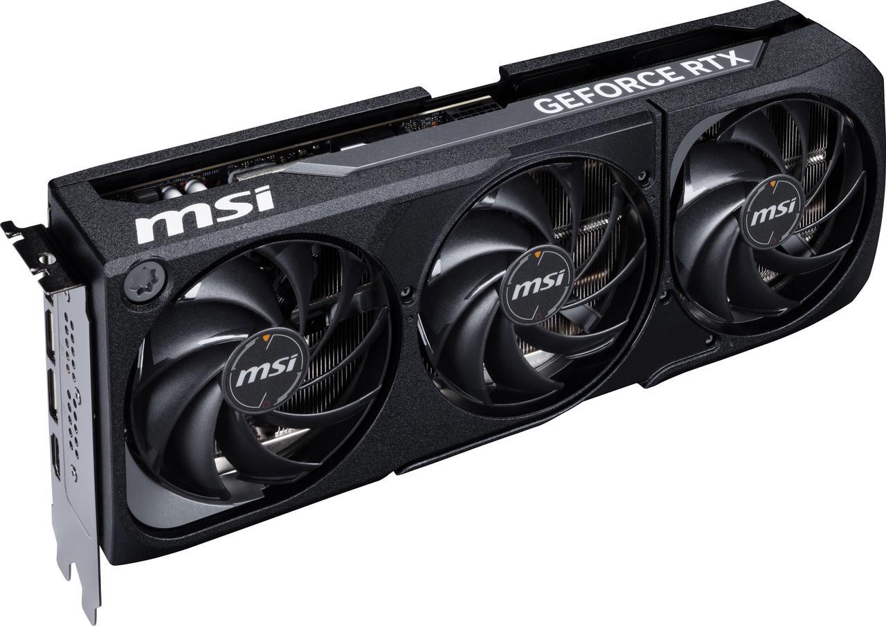 Alt view image 5 of 12 - MSI SHADOW GeForce RTX 5070 Ti 16GB GDDR7 PCI Express 5.0 Graphics Card RTX 5070 TI 16G SHADOW 3X OC