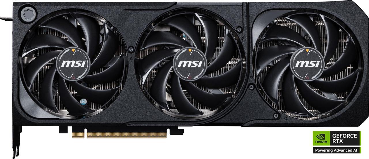 Alt view image 2 of 12 - MSI SHADOW GeForce RTX 5070 Ti 16GB GDDR7 PCI Express 5.0 Graphics Card RTX 5070 TI 16G SHADOW 3X OC