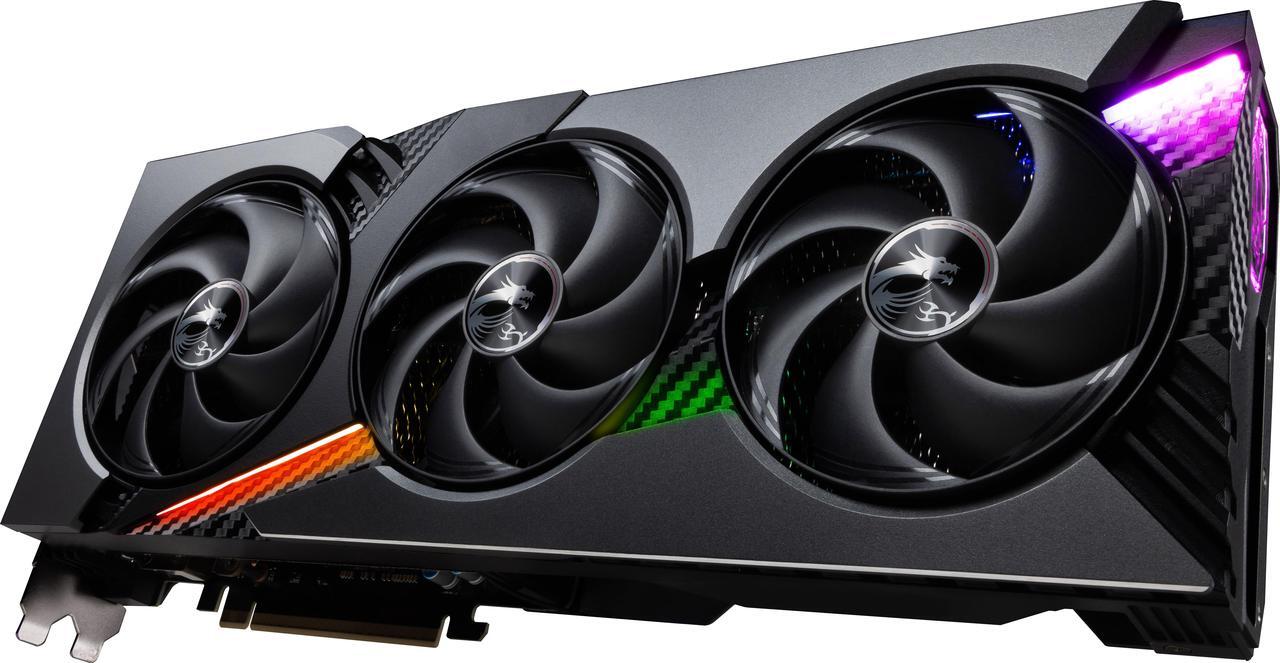 Alt view image 4 of 13 - MSI VANGUARD GeForce RTX 5070 12GB GDDR7 PCI Express 5.0 Graphics Card RTX 5070 12G VANGUARD SOC