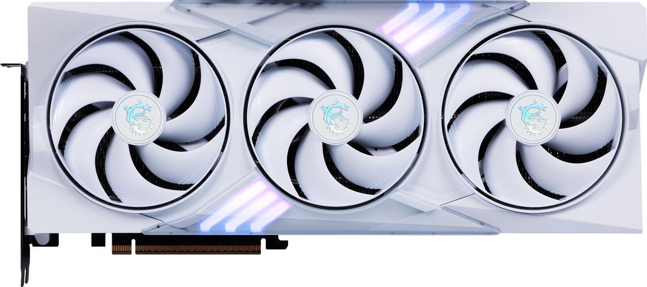 Main image of MSI Gaming GeForce RTX 5070 12GB GDDR7 PCI Express 5.0 Graphics Card RTX 5070 12G GAMING TRIO OC WHITE