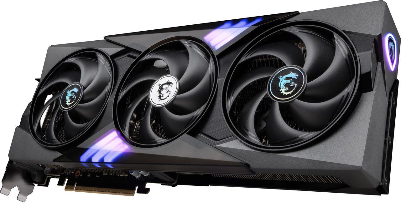 Alt view image 4 of 13 - MSI Gaming GeForce RTX 5070 12GB GDDR7 PCI Express 5.0 Graphics Card RTX 5070 12G GAMING TRIO OC