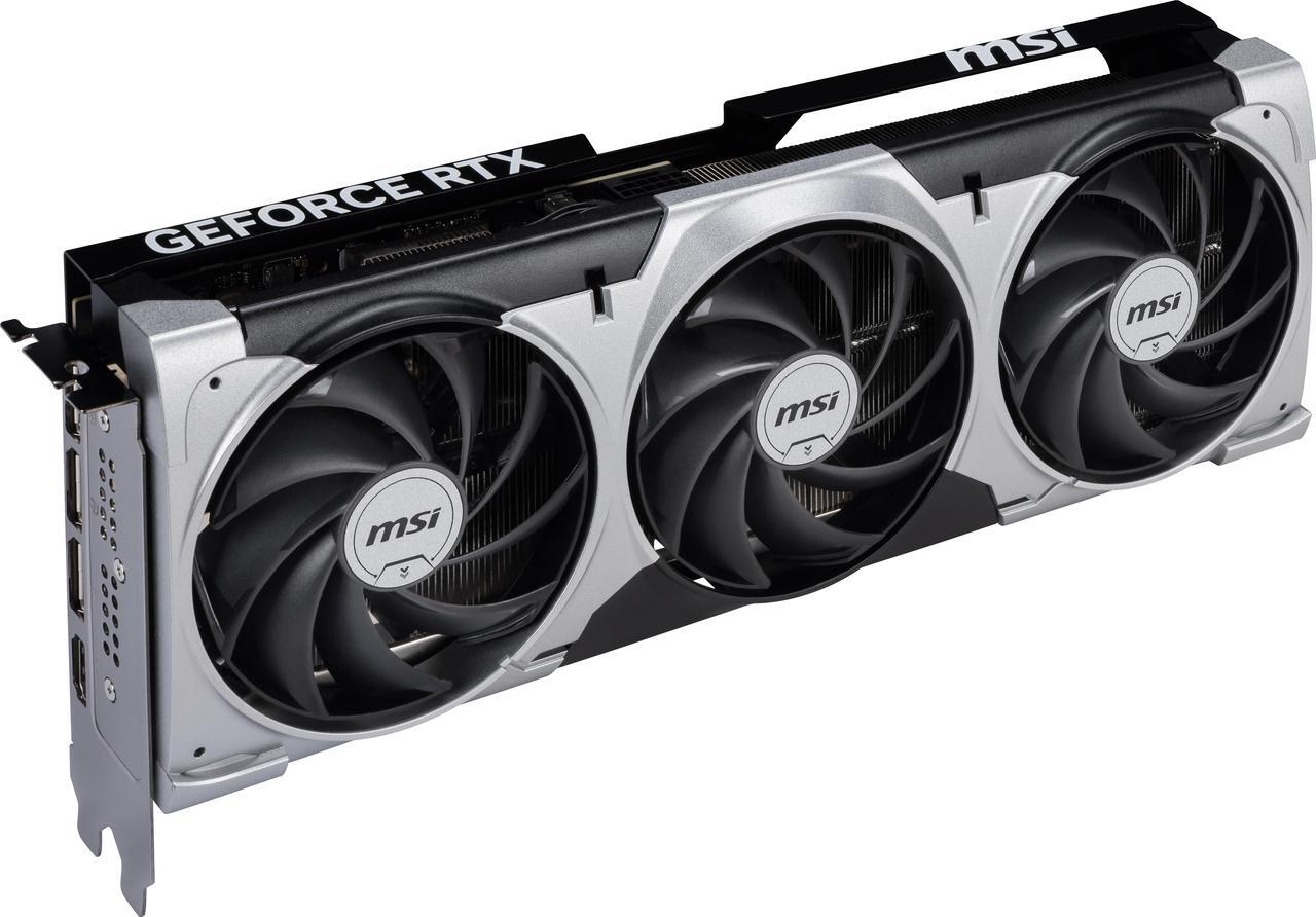 Alt view image 6 of 12 - MSI Ventus GeForce RTX 5070 12GB GDDR7 PCI Express 5.0 Graphics Card RTX 5070 12G VENTUS 3X OC