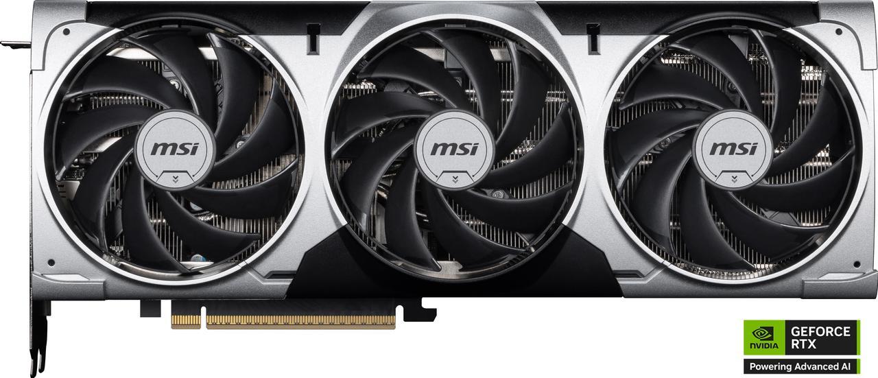 Alt view image 2 of 12 - MSI Ventus GeForce RTX 5070 12GB GDDR7 PCI Express 5.0 Graphics Card RTX 5070 12G VENTUS 3X OC