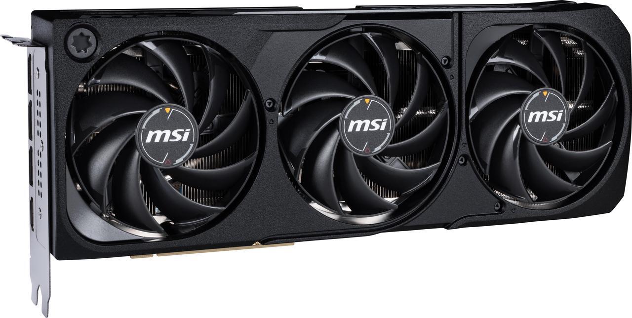 Alt view image 5 of 11 - MSI SHADOW GeForce RTX 5070 12GB GDDR7 PCI Express 5.0 Graphics Card RTX 5070 12G SHADOW 3X OC