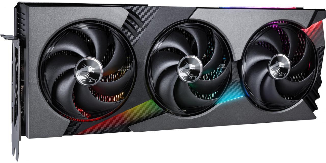 Alt view image 5 of 12 - MSI VANGUARD GeForce RTX 5060 Ti 16GB GDDR7 PCI Express 5.0 x 16 (use x8) Graphics Card RTX 5060 Ti 16G VANGUARD SOC