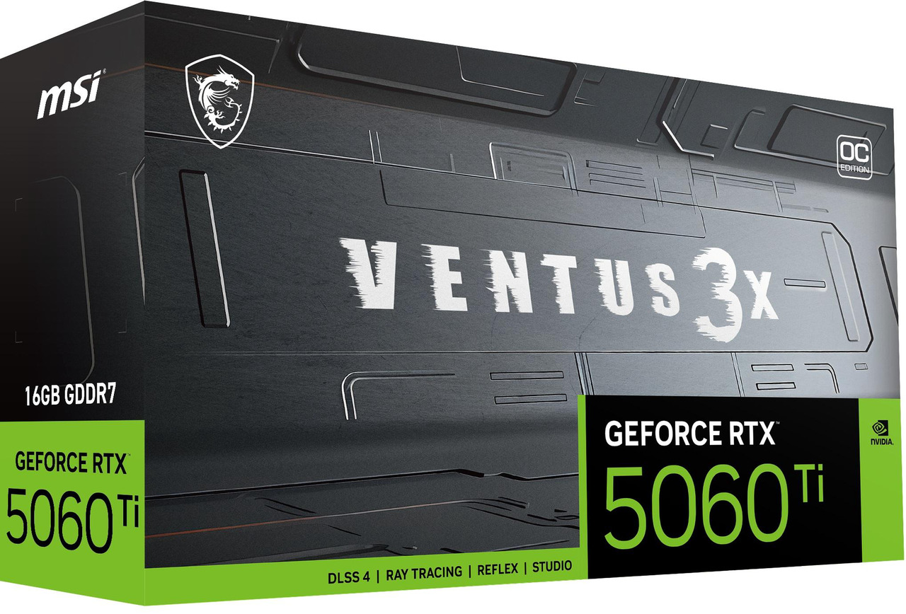 Open Box: MSI Ventus GeForce RTX 5060 Ti Graphics Card RTX 5060 Ti 16G VENTUS 3X OC - Newegg.ca - Open Box condition - Image 15