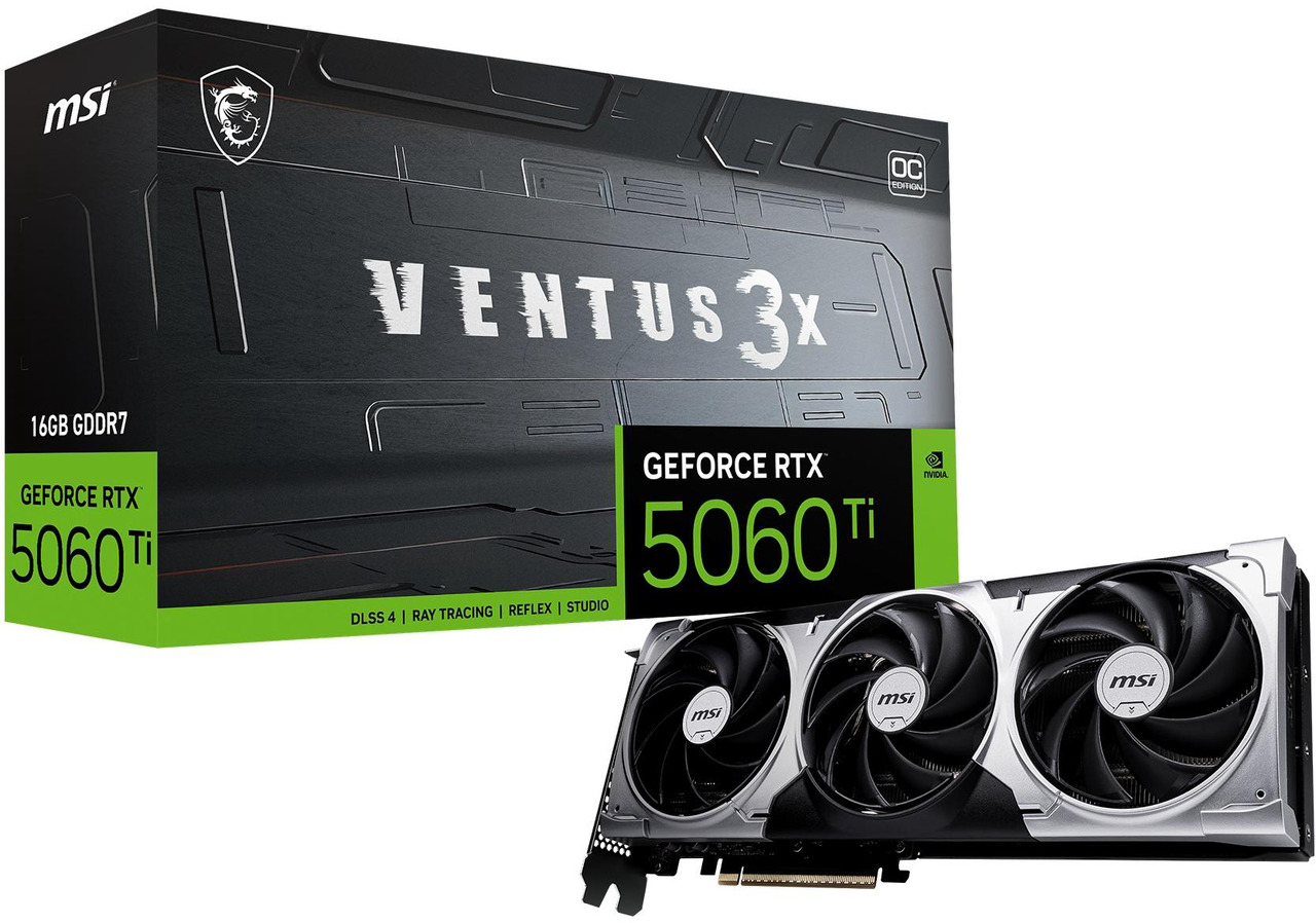 Open Box: MSI Ventus GeForce RTX 5060 Ti Graphics Card RTX 5060 Ti 16G VENTUS 3X OC - Newegg.ca - Open Box condition - Image 16