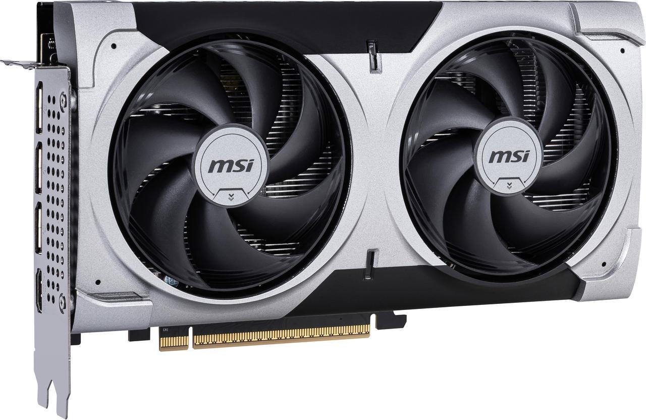 Alt view image 5 of 9 - MSI Ventus GeForce RTX 5060 Ti 16GB GDDR7 PCI Express 5.0 x 16 (use x8) Graphics Card RTX 5060 Ti 16G VENTUS 2X OC PLUS
