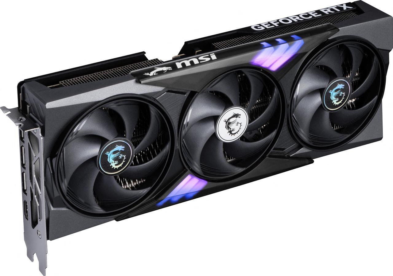 Alt view image 6 of 10 - MSI Gaming GeForce RTX 5060 Ti 8GB GDDR7 PCI Express 5.0 x 16 (use x8) Graphics Card RTX 5060 Ti 8G GAMING TRIO OC