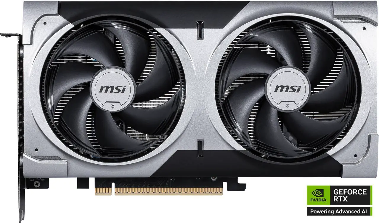Alt view image 2 of 9 - MSI Ventus GeForce RTX 5060 Ti 8GB GDDR7 PCI Express 5.0 x 16 (use x8) Graphics Card RTX 5060 Ti 8G VENTUS 2X PLUS