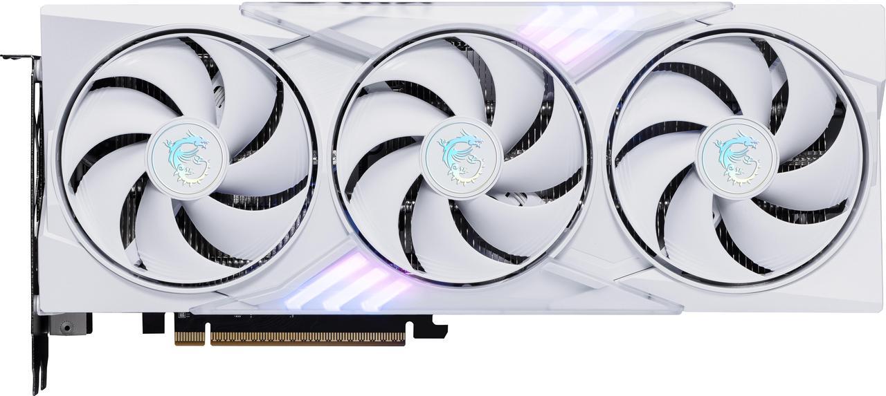 Main image of MSI Gaming GeForce RTX 5060 8GB GDDR7 PCI Express 5.0 x 16 (use x8) Graphics Card RTX 5060 8G GAMING TRIO OC WHITE