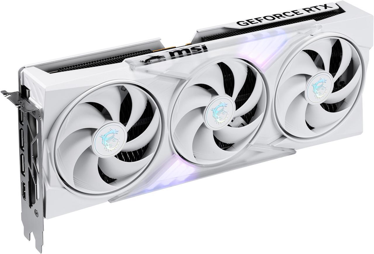 Alt view image 6 of 12 - MSI Gaming GeForce RTX 5060 8GB GDDR7 PCI Express 5.0 x 16 (use x8) Graphics Card RTX 5060 8G GAMING TRIO OC WHITE