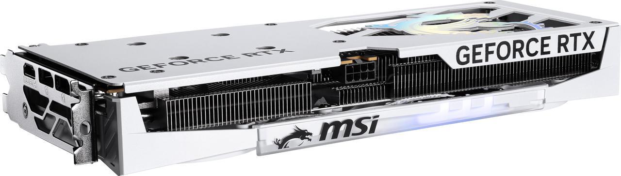 Alt view image 7 of 12 - MSI Gaming GeForce RTX 5060 8GB GDDR7 PCI Express 5.0 x 16 (use x8) Graphics Card RTX 5060 8G GAMING TRIO OC WHITE