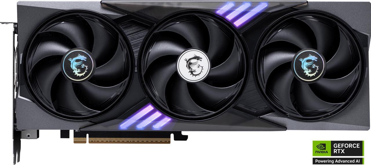 Alt view image 2 of 12 - MSI Gaming GeForce RTX 5060 8GB GDDR7 PCI Express 5.0 x 16 (use x8) Graphics Card RTX 5060 8G GAMING TRIO OC
