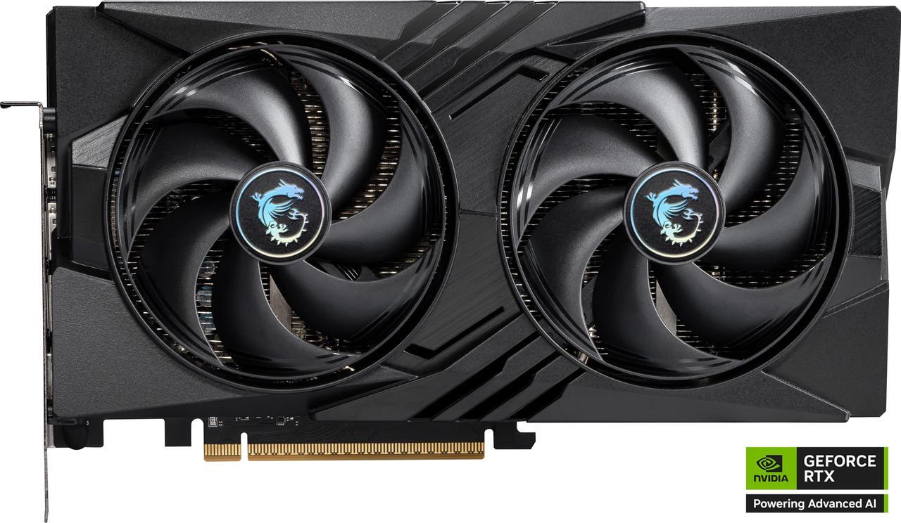Alt view image 2 of 11 - MSI Gaming GeForce RTX 5060 8GB GDDR7 PCI Express 5.0 x 16 (use x8) Graphics Card RTX 5060 8G GAMING OC
