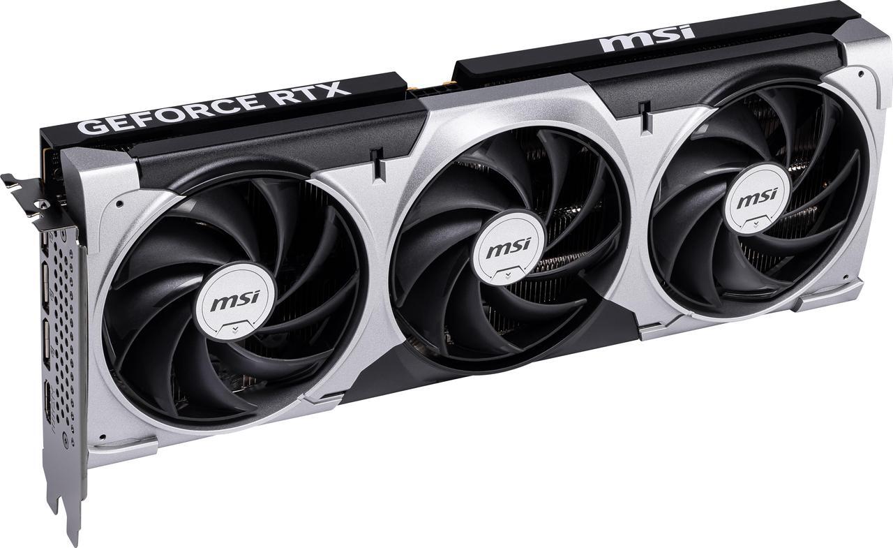 Alt view image 5 of 10 - MSI Ventus GeForce RTX 5060 8GB GDDR7 PCI Express 5.0 x 16 (use x8) Graphics Card RTX 5060 8G VENTUS 3X OC