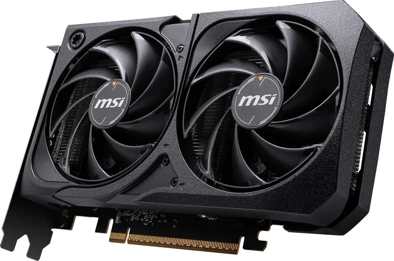 Alt view image 4 of 11 - MSI SHADOW GeForce RTX 5060 8GB GDDR7 PCI Express 5.0 x 16 (use x8) Graphics Card RTX 5060 8G SHADOW 2X OC