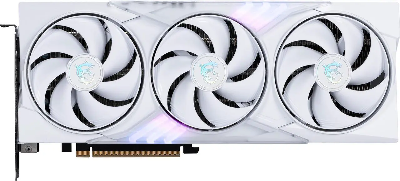 Main image of MSI Gaming GeForce RTX 5060 Ti 8GB GDDR7 PCI Express 5.0 x 16 (use x8) Graphics Card RTX 5060 Ti 8G GAMING TRIO OC WHITE