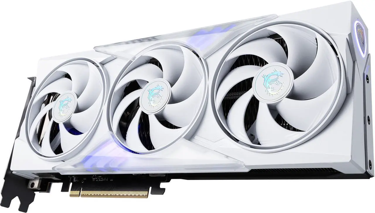 Alt view image 4 of 11 - MSI Gaming GeForce RTX 5060 Ti 8GB GDDR7 PCI Express 5.0 x 16 (use x8) Graphics Card RTX 5060 Ti 8G GAMING TRIO OC WHITE