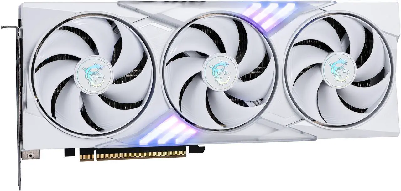 Alt view image 5 of 11 - MSI Gaming GeForce RTX 5060 Ti 8GB GDDR7 PCI Express 5.0 x 16 (use x8) Graphics Card RTX 5060 Ti 8G GAMING TRIO OC WHITE