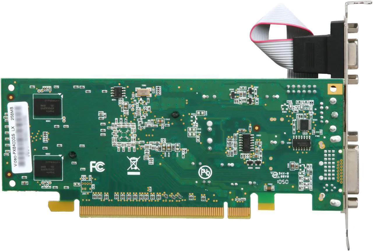 Alt view image 4 of 5 - JATON GeForce 8400 GS 256MB DDR2 PCI Express x16 Low Profile Ready Graphics Card Video-PX8400GS_LX