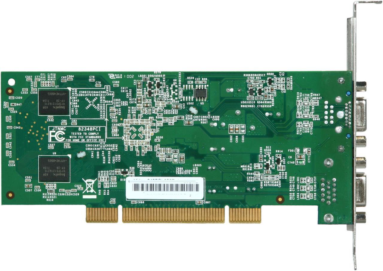Alt view image 4 of 5 - JATON GeForce 6200 256MB DDR2 PCI Graphics Card Video-348PCI-256TWIN