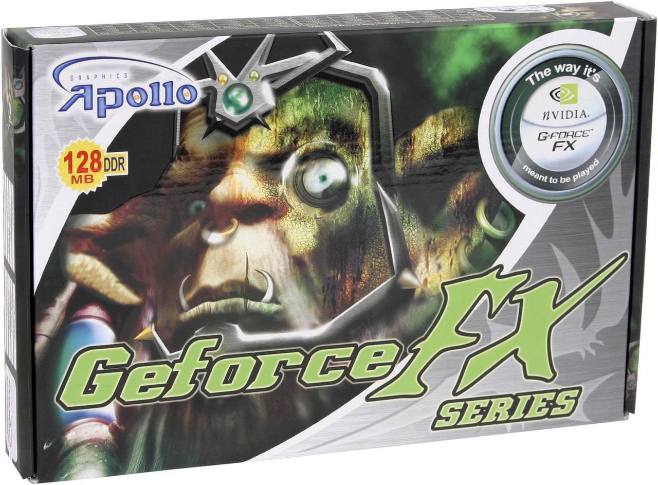 Alt view image 6 of 6 - Apollo GeForce FX 5700LE 128MB DDR PCI Graphics Card BLOODY MONSTER 3 GEFORCE FX 5700