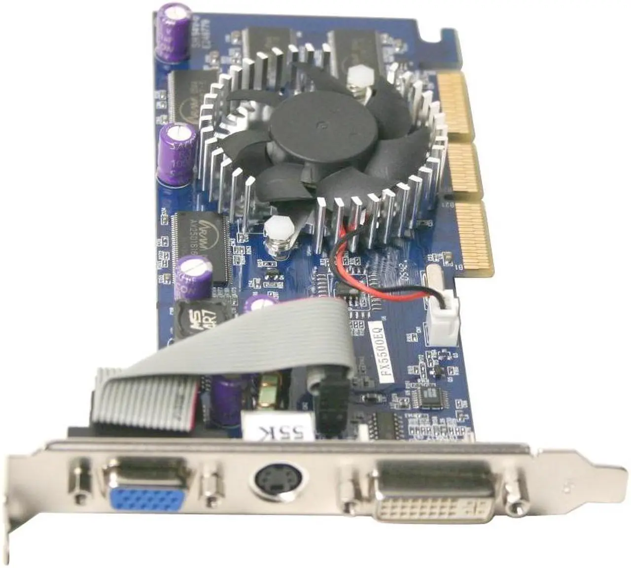 Alt view image 2 of 6 - Apollo GeForce FX 5500 256MB DDR AGP 4X/8X Graphics Card FX5500