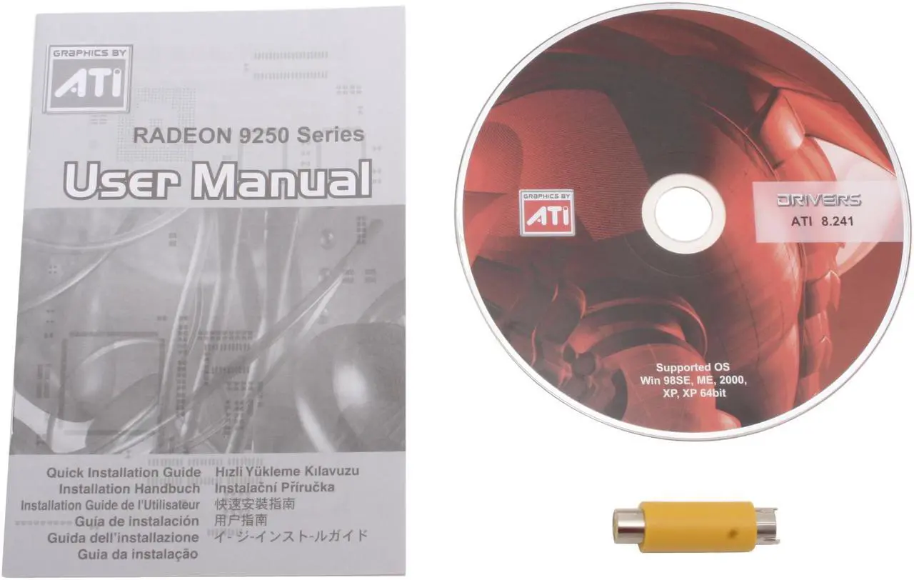 Alt view image 5 of 6 - Apollo Radeon 9250 128MB DDR PCI Low Profile Graphics Card R9250LPCI-C3R