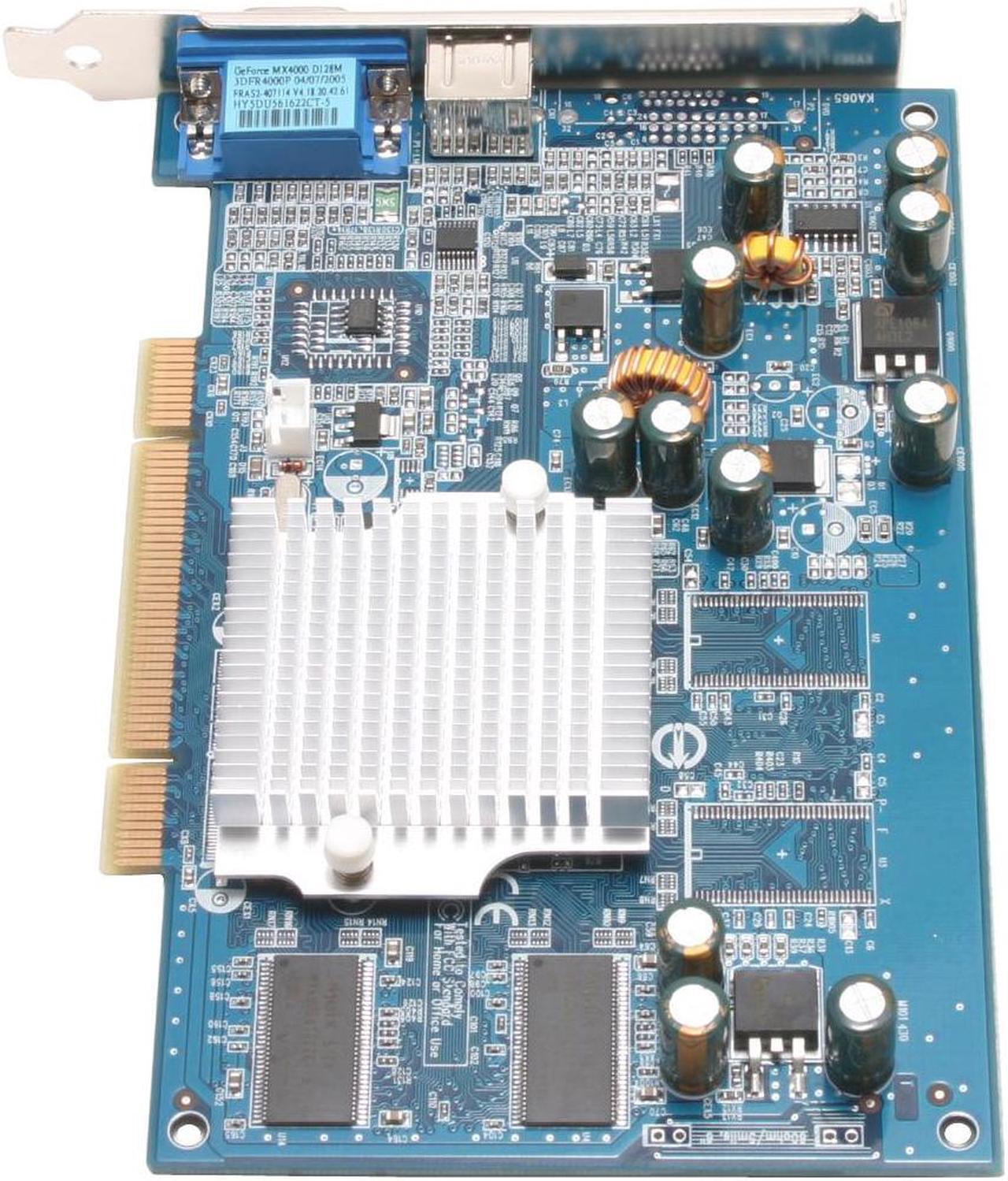 Alt view image 2 of 5 - 3D Fuzion GeForce MX4000 128MB DDR PCI Graphics Card 3DFR4000P