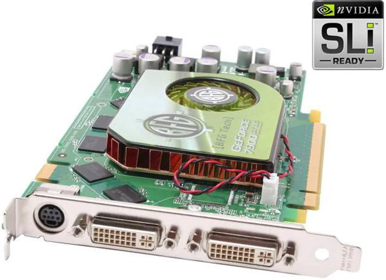 Alt view image 2 of 7 - BFG Tech GeForce 7900GT 256MB GDDR3 PCI Express x16 SLI Support Graphics Card BFGR79256GTOCE
