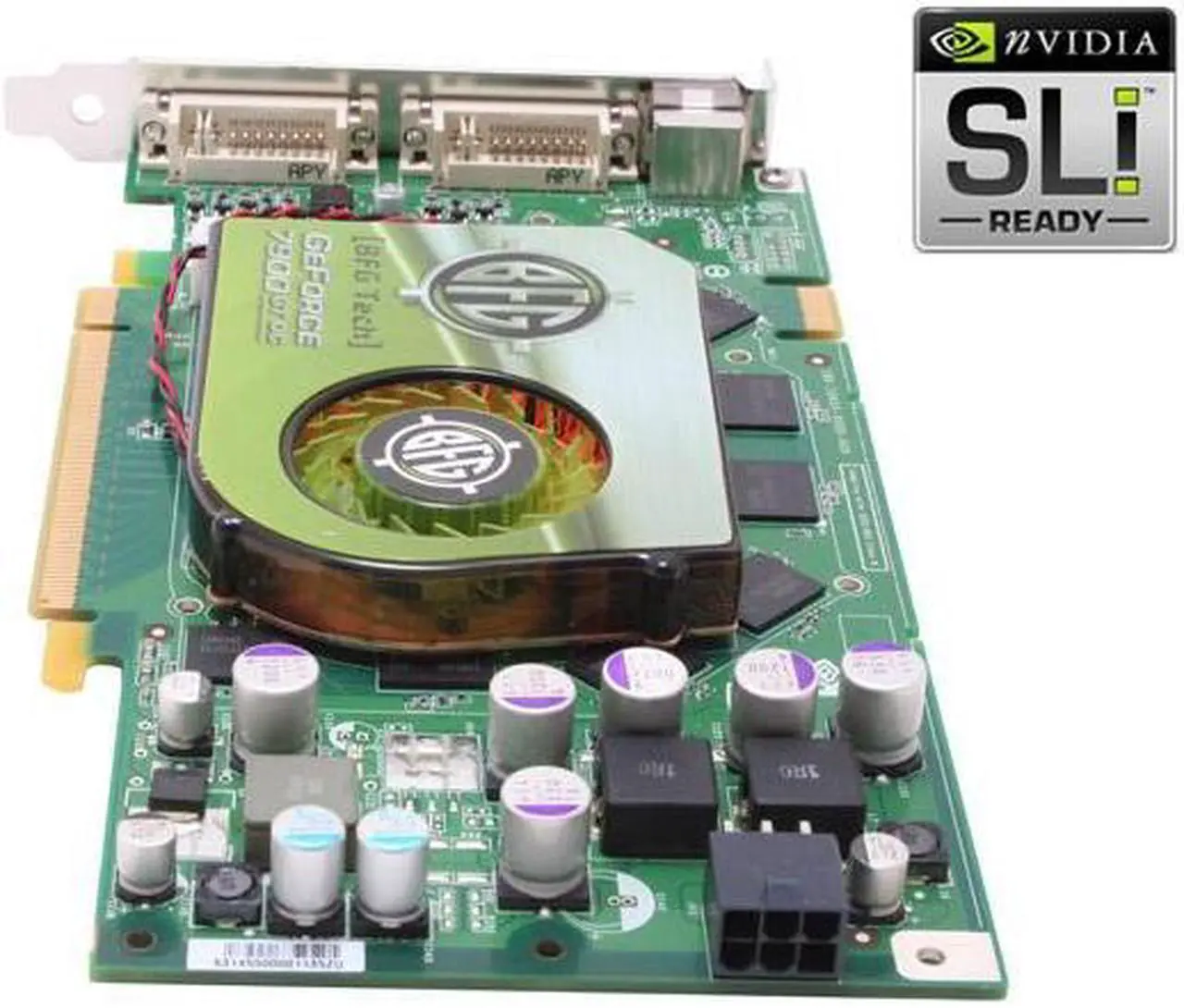 Alt view image 4 of 7 - BFG Tech GeForce 7900GT 256MB GDDR3 PCI Express x16 SLI Support Graphics Card BFGR79256GTOCE