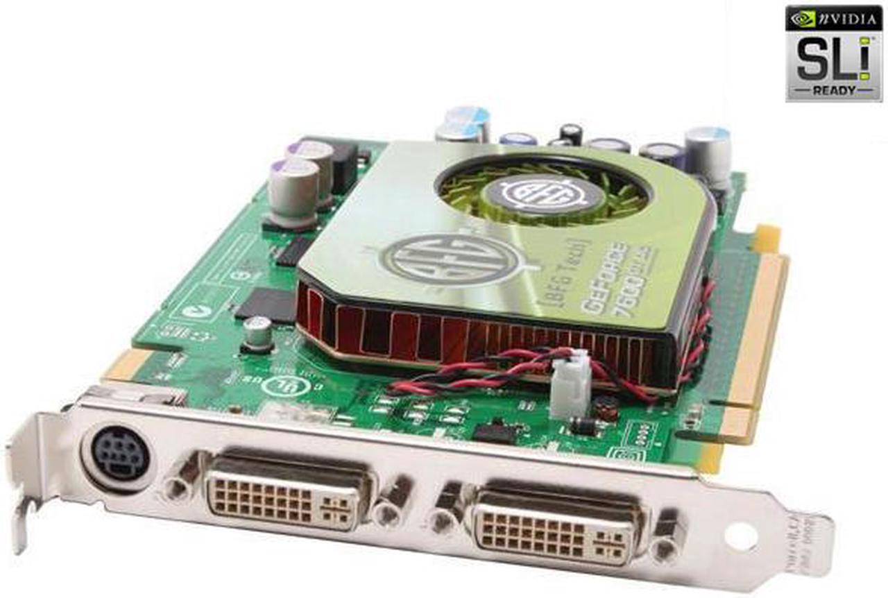 Main image of BFG Tech GeForce 7600GT 256MB GDDR3 PCI Express x16 SLI Support Graphics Card BFGR76256GTOCE