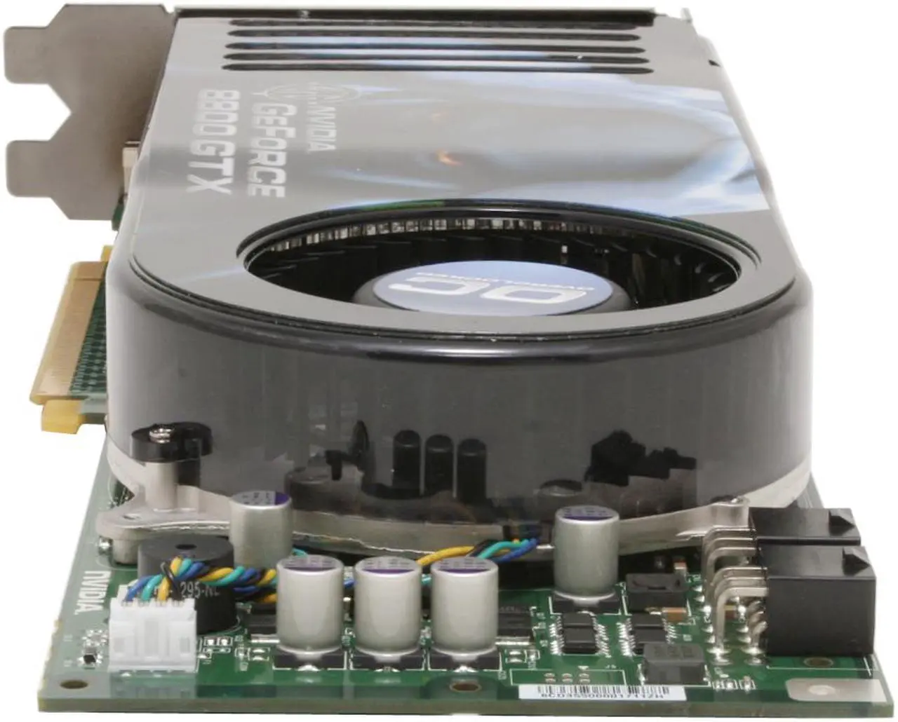 Alt view image 3 of 8 - BFG Tech GeForce 8800 GTX 768MB GDDR3 PCI Express x16 SLI Support Graphics Card BFGR88768GTXOCE