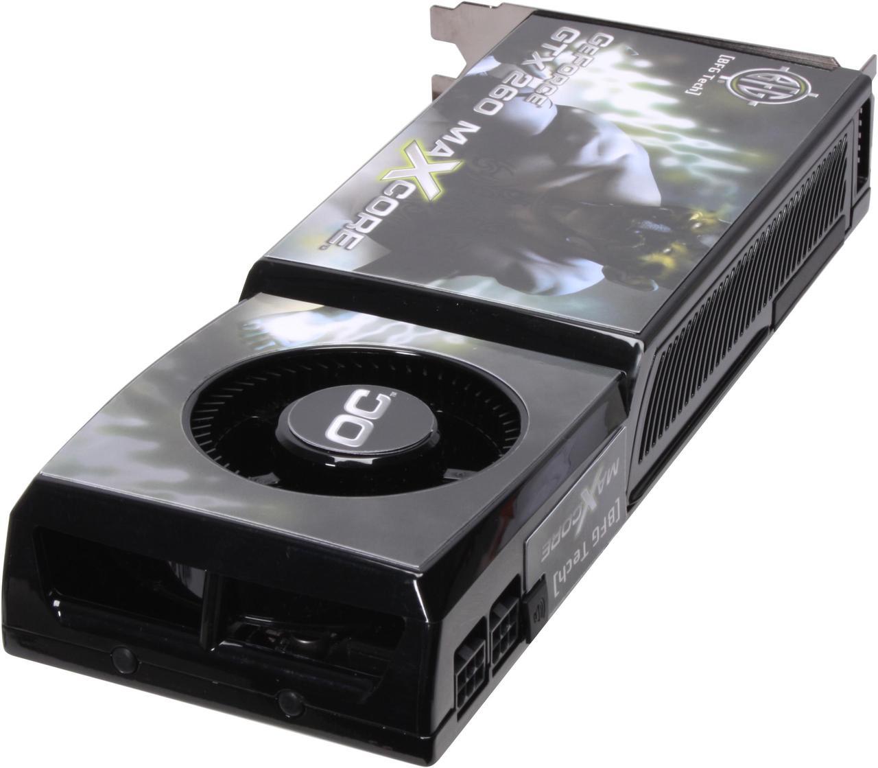 Alt view image 5 of 6 - BFG Tech GeForce GTX 260 896MB GDDR3 PCI Express 2.0 x16 SLI Support Graphics Card BFGEGTX260MC896OCE