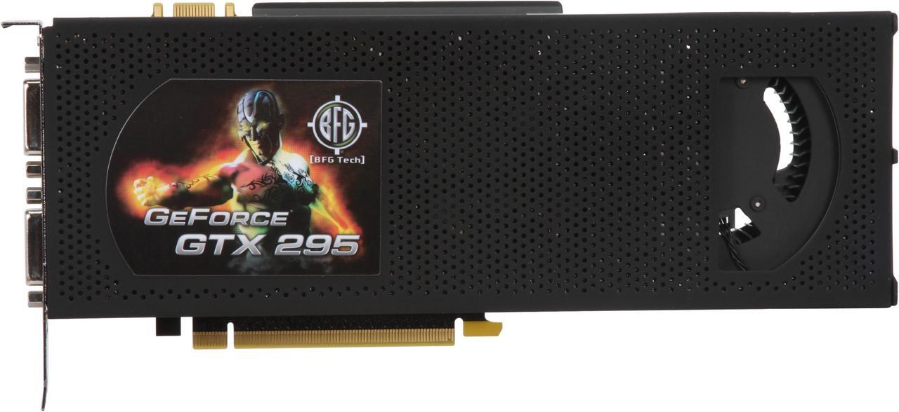 Alt view image 3 of 6 - BFG Tech GeForce GTX 295 1792MB GDDR3 PCI Express 2.0 x16 SLI Support Video Card BFGEGTX2951792E