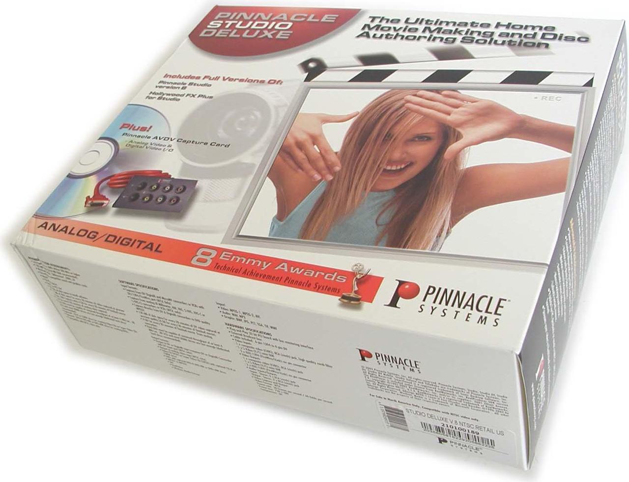 Alt view image 5 of 5 - Pinnacle Studio Deluxe V8 Video Capture and Editing Card