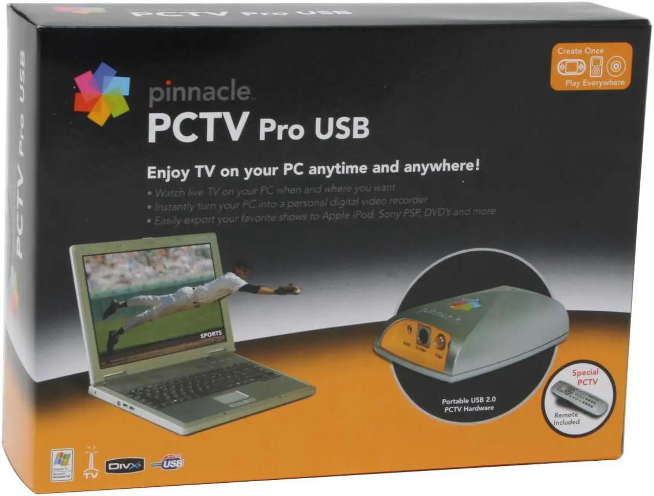 Alt view image 7 of 7 - Pinnacle PCTV Pro USB PCTV Pro USB